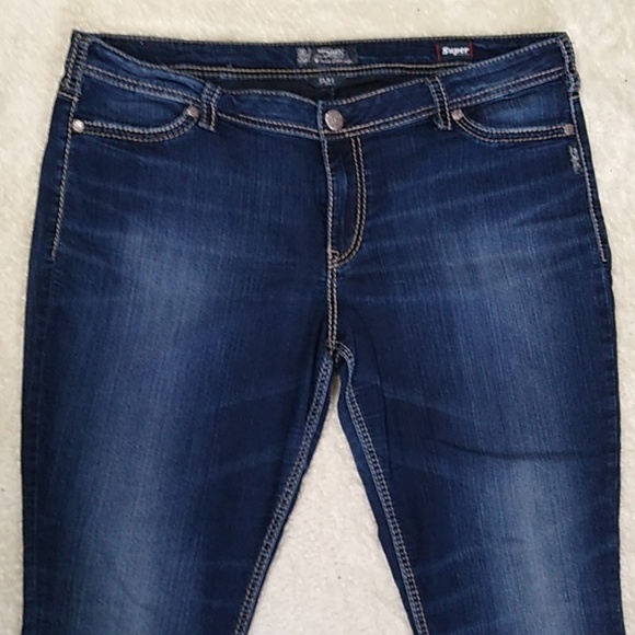 Silver Jeans size 22 Suki Mid Super Skinny Stretch - Picture 4 of 16